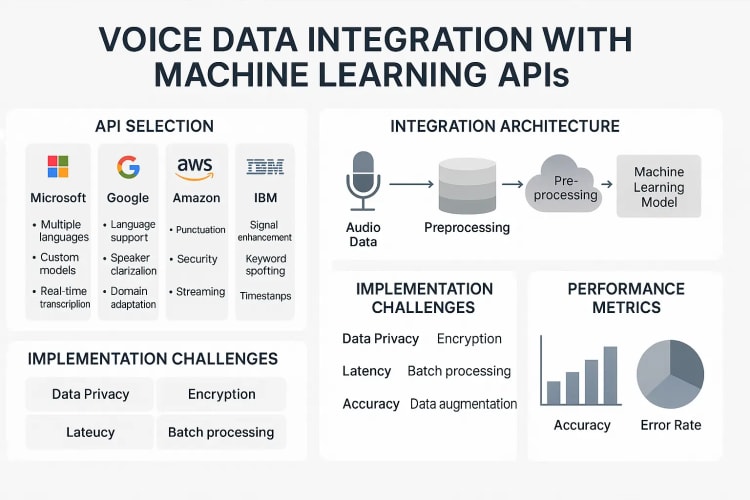 Featured image for Voice Data Integration with Machine Learning APIs: A Practical Implementation Guide