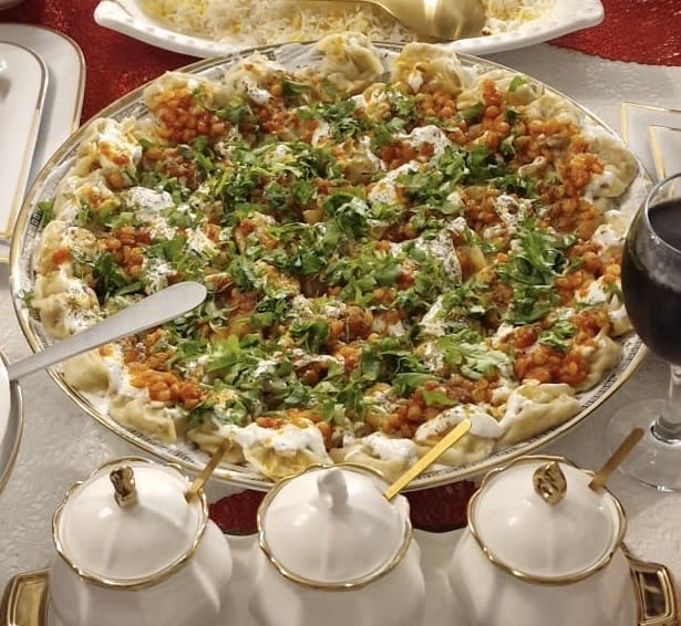 Mantu (afghaanse gehakt dumplings)