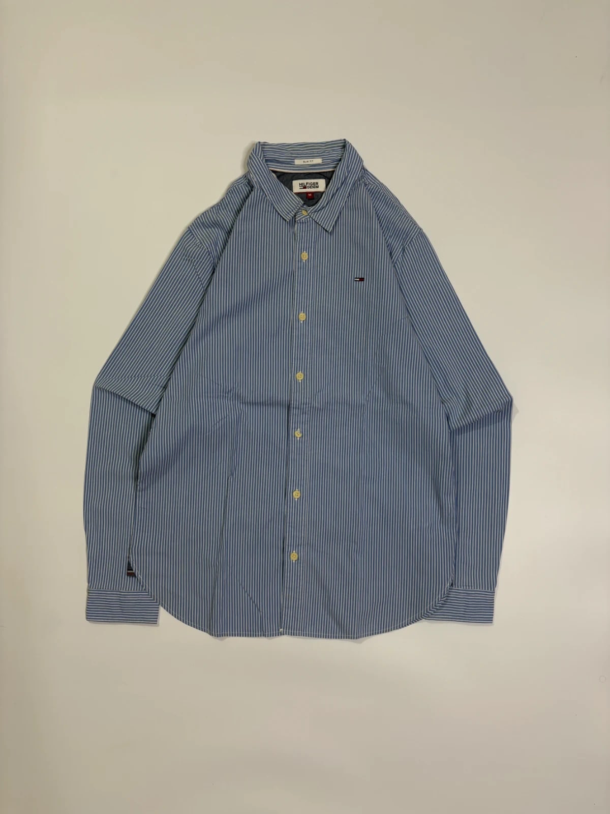Tommy Hilfiger Blue Vertical Stripes shirt