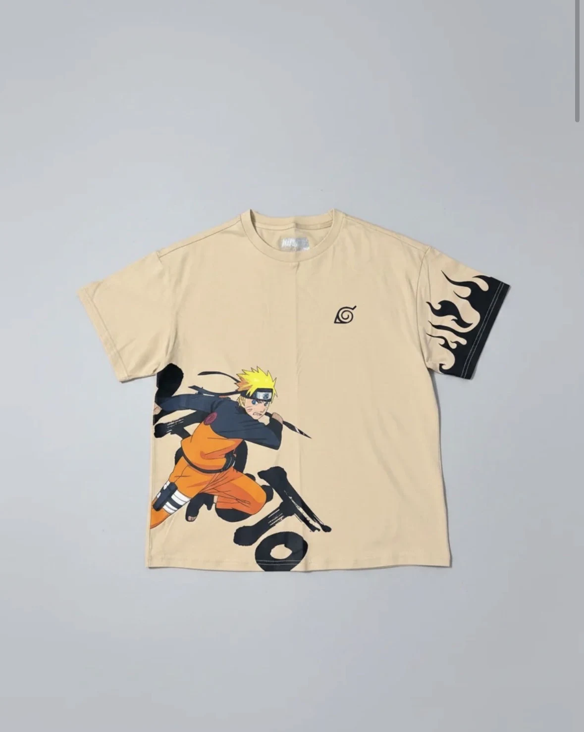 Naruto Oversized Graphic T-Shirt - View 1
