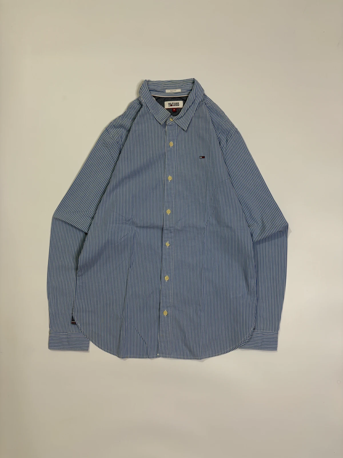 Tommy Hilfiger Blue Vertical Stripes shirt - View 1