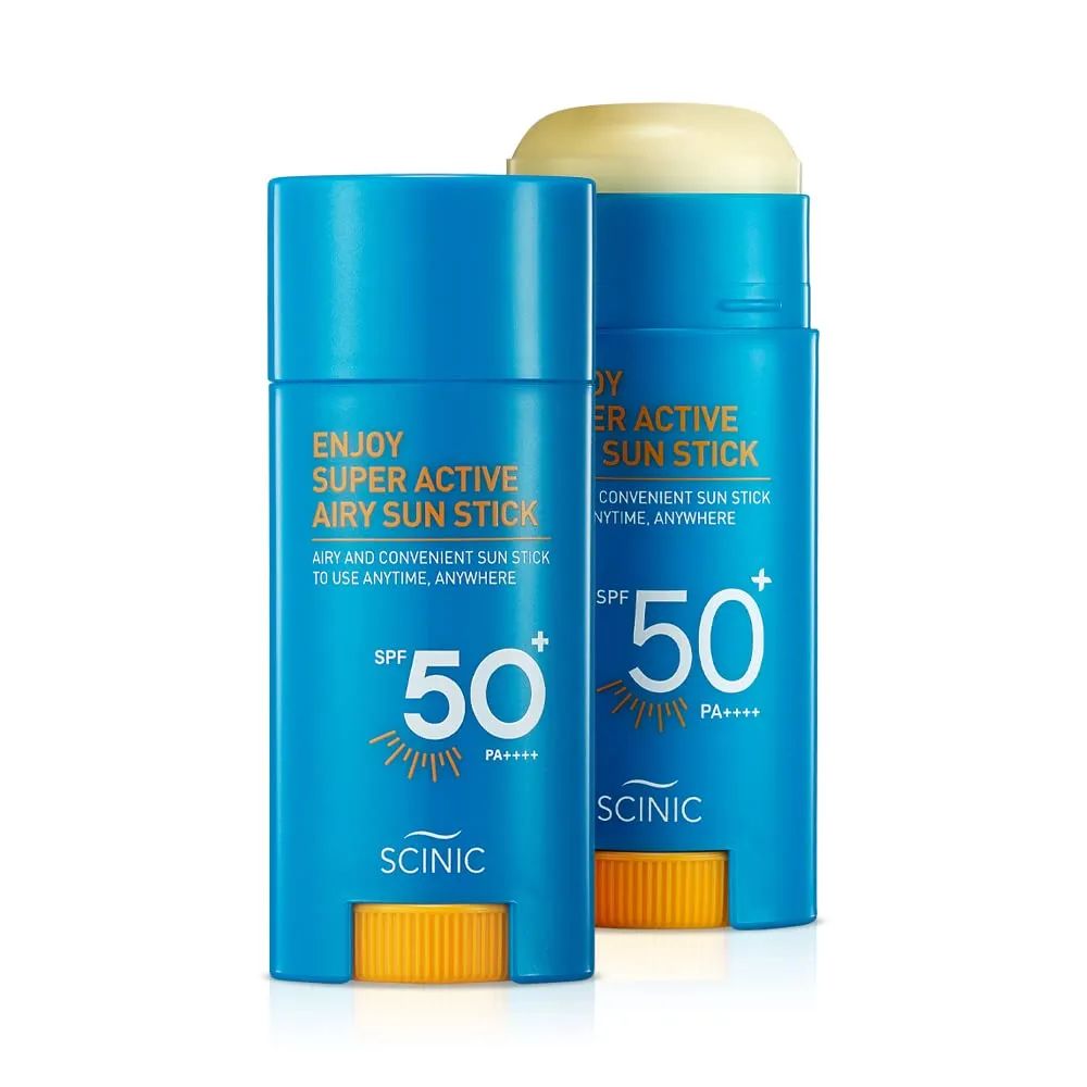 produit-scinic - enjoy super active airy sun stick - stick solaire
