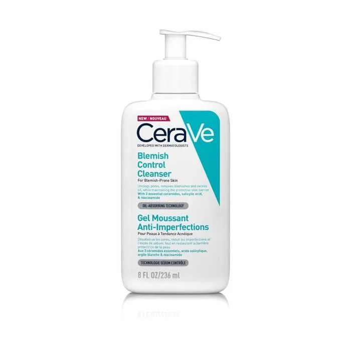 produit-CeraVe - Gel Moussant Anti-Imperfections sans parfum 236ml