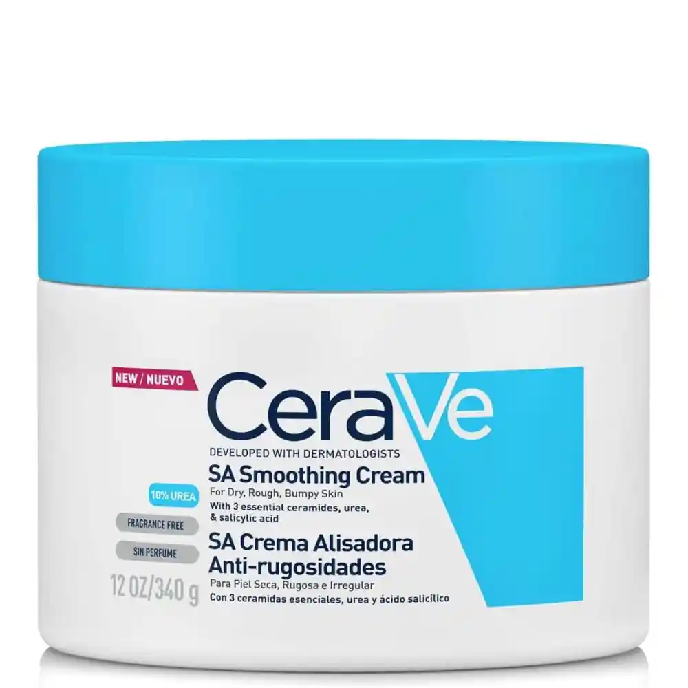 produit-cerave crème sa anti-rugosités peaux sèches et rugueuses - 340g