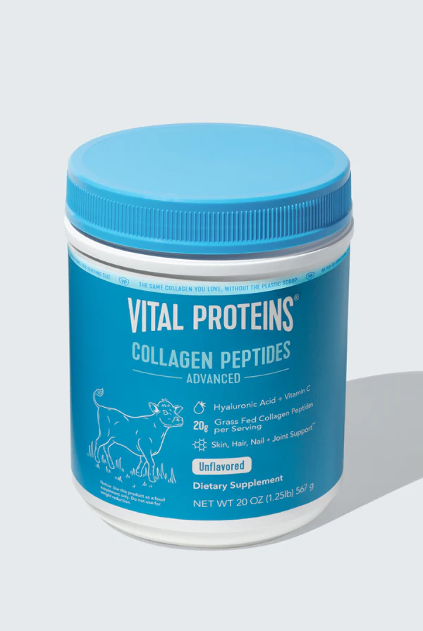 produit-vital proteins-collagen peptides advanced with hyaluronic acid & vitamin c