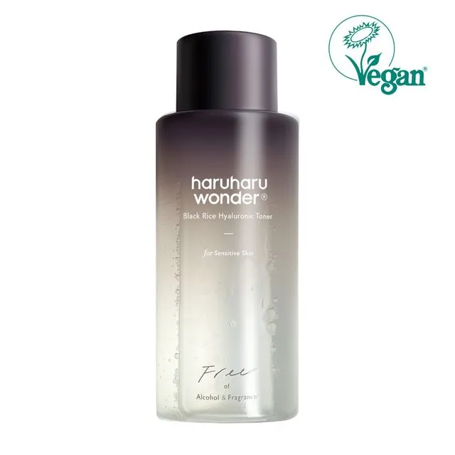 produit-haruharu wonder - black rice hyaluronic toner fragrance free - tonique sans alcool et sans parfum