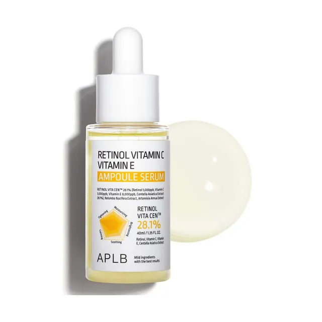 produit-APLB - APLB Retinol Vitamin C Vitamin E Ampoule Serum , RETINOL VITA CEN™ 28.1%| Sérum Ampoule au Retinol