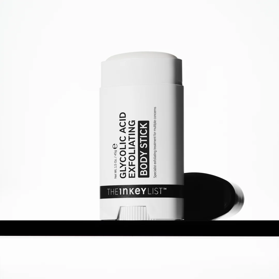 produit-the inkey list-stick exfoliant pour le corps à l'acide glycolique