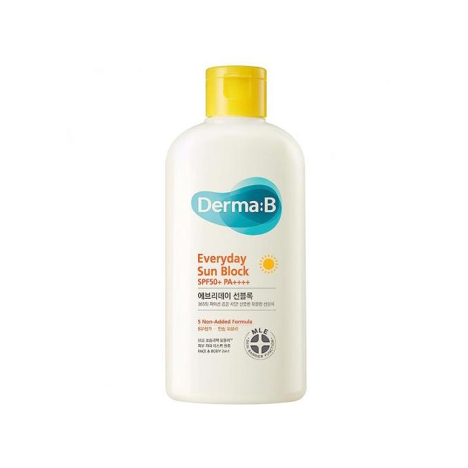produit-derma b-everyday sun block spf 50+ pa++++ 200ml