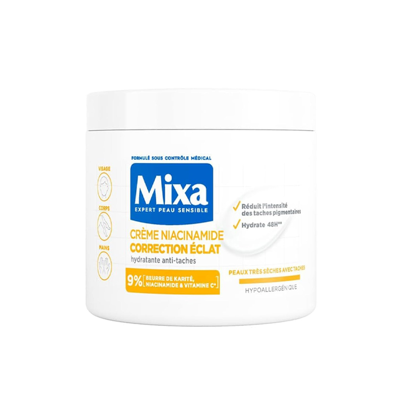 produit-mixa-crème niacinamide correction éclat anti-taches