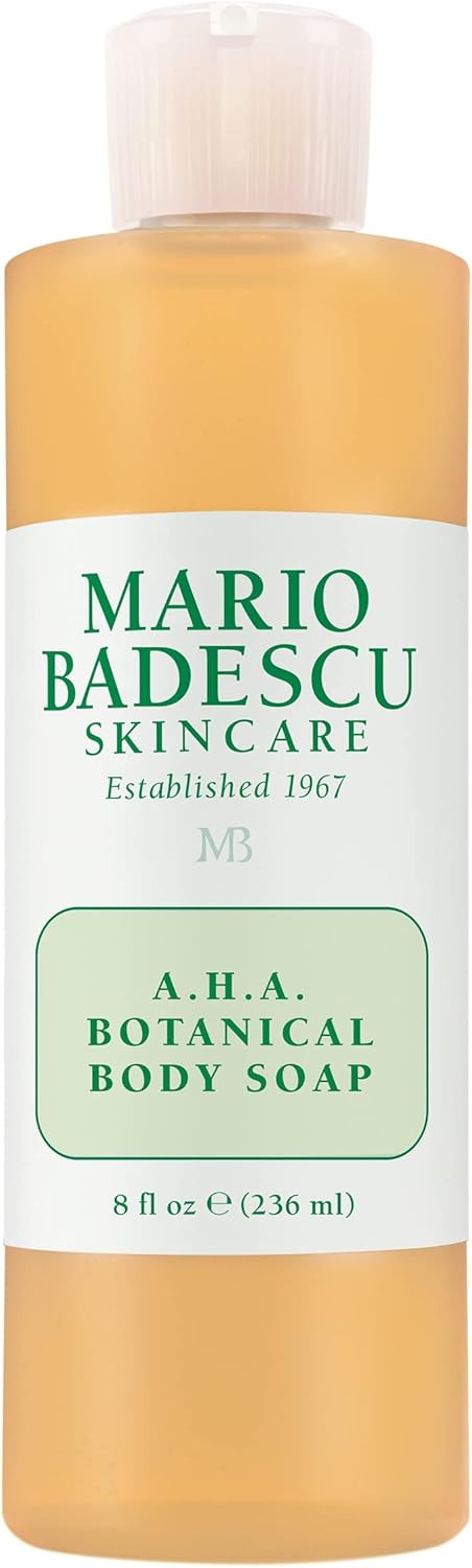 produit-Mario Badescu -A.H.A. Botanical Body Soap|Gel Douche Exfoliant au AHA