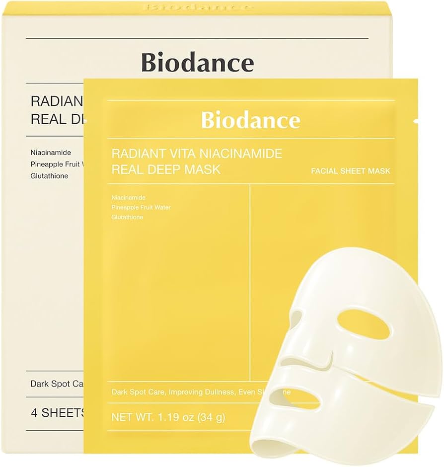produit-biodance-radiant vita niacinamide real deep mask
