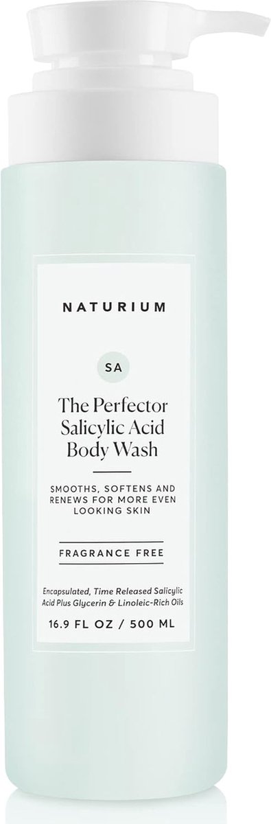 produit-NATURIUM-The Perfector Salicylic Acid Body Wash|Gel Douche Exfoliant Doux à l'Acide Salicylique