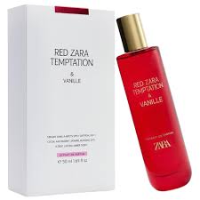 produit-zara - red zara temptation & vanille | eau de parfum 50ml