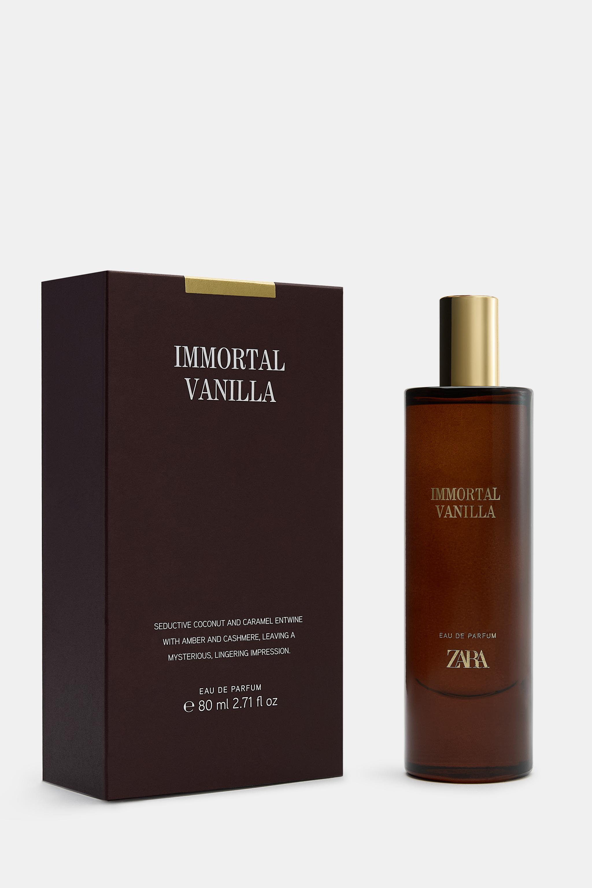 produit-zara - immortal vanilla eau de parfum edp fragrance 30ml