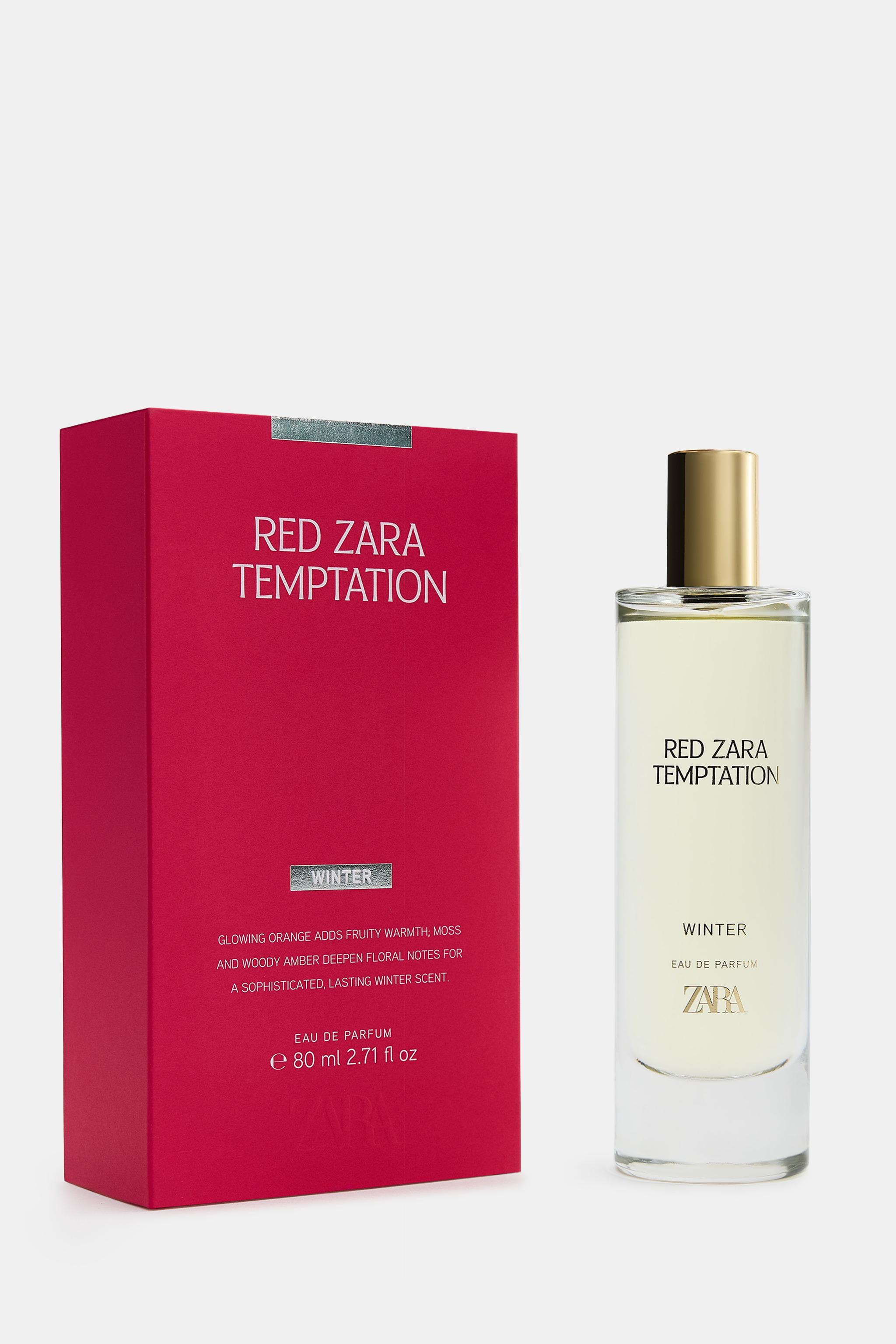 produit-zara - red zara temptation winter edp eau de parfum 30ml