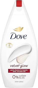 produit-dove - velvet glow body wash body cleanser| gel douche 0% sulfate