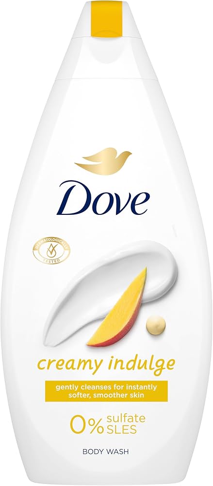 produit-dove - creamy indulge body wash body cleanser| gel douche nourrissant 0% sulfate sles