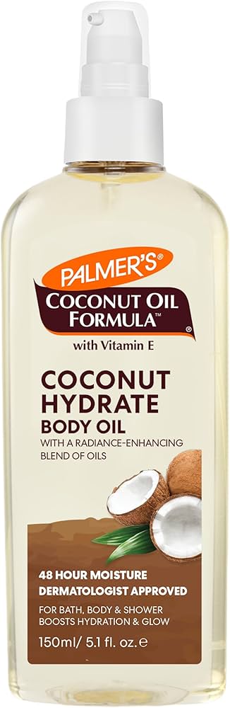 produit-palmer's - coconut oil formula body oil| huile corporel au  coco