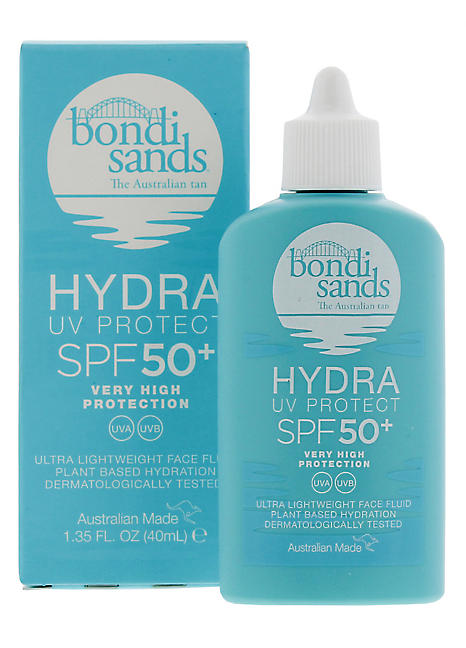 produit-bondi sands - hydra uv protect face fluid spf 50+| protection solaire fluide à base d'eau spf 50+