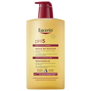 produit-eucerin - ph5 huile de douche peaux sensibles sèches 1l