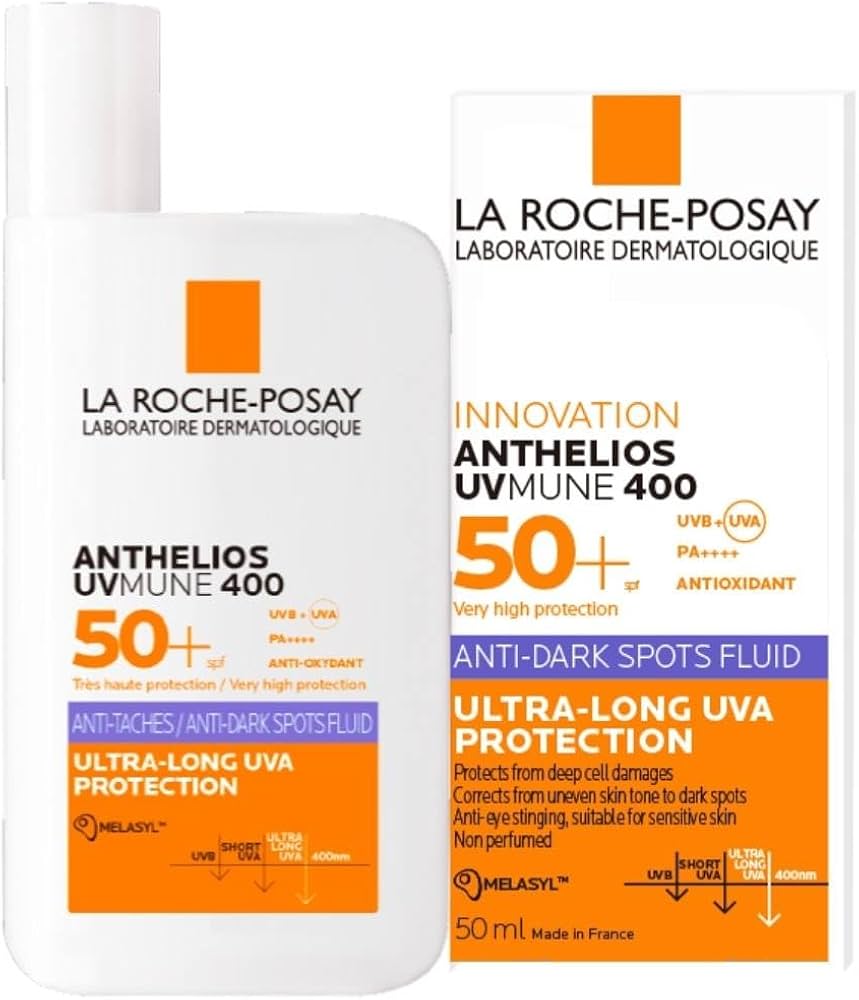 produit-La Roche Posay - Anthelios Anti-dark Spots Facial Fluid SPF50+ Sunscreen| Protection Solaire Fluide Anti-Taches 