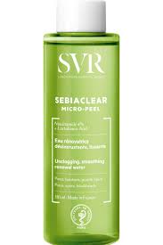 produit-svr - micro-peel sebiaclear eau rénovatrice désincrustante lissante