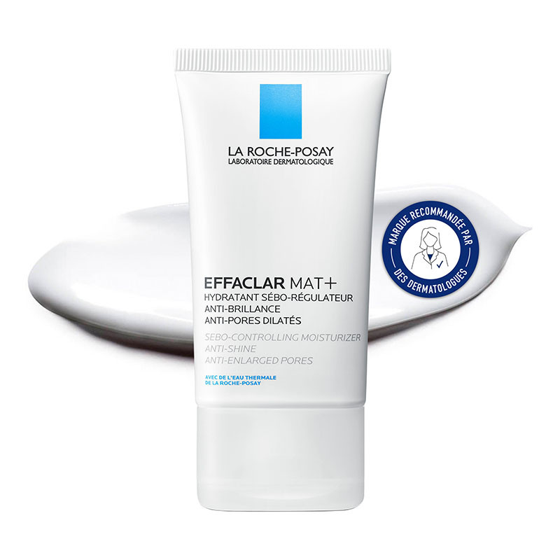 produit-la roche posay - effaclar mat+| soin visage hydratant sébo-régulateur