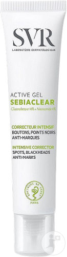 produit-svr - sebiaclear active gel intensif corrector | correcteur intensif boutons & points noirs