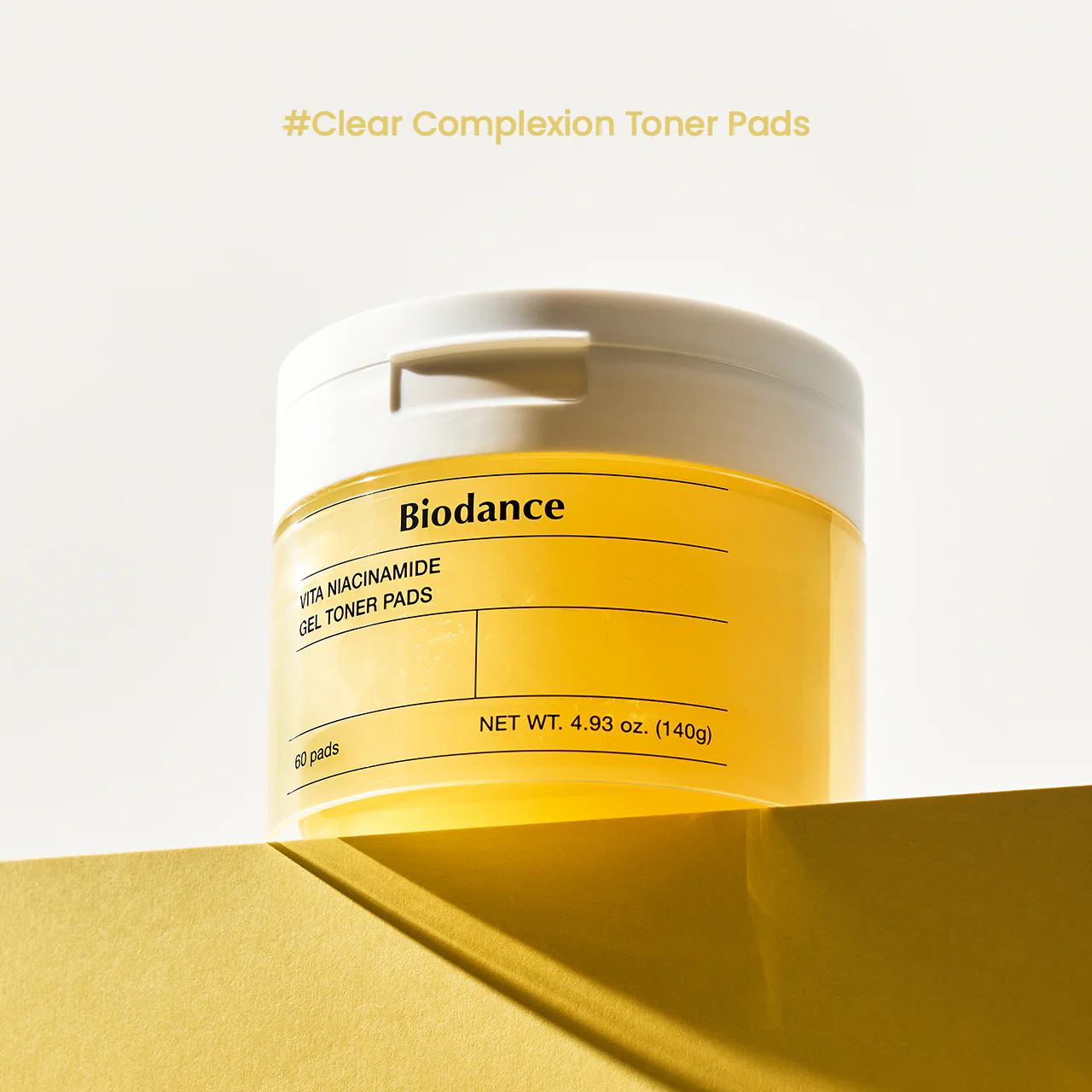 produit-biodance vita niacinamide gel toner pads  