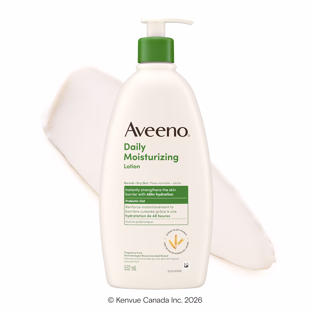 produit-aveeno-lait corporel à l'avoine apaisante 532ml