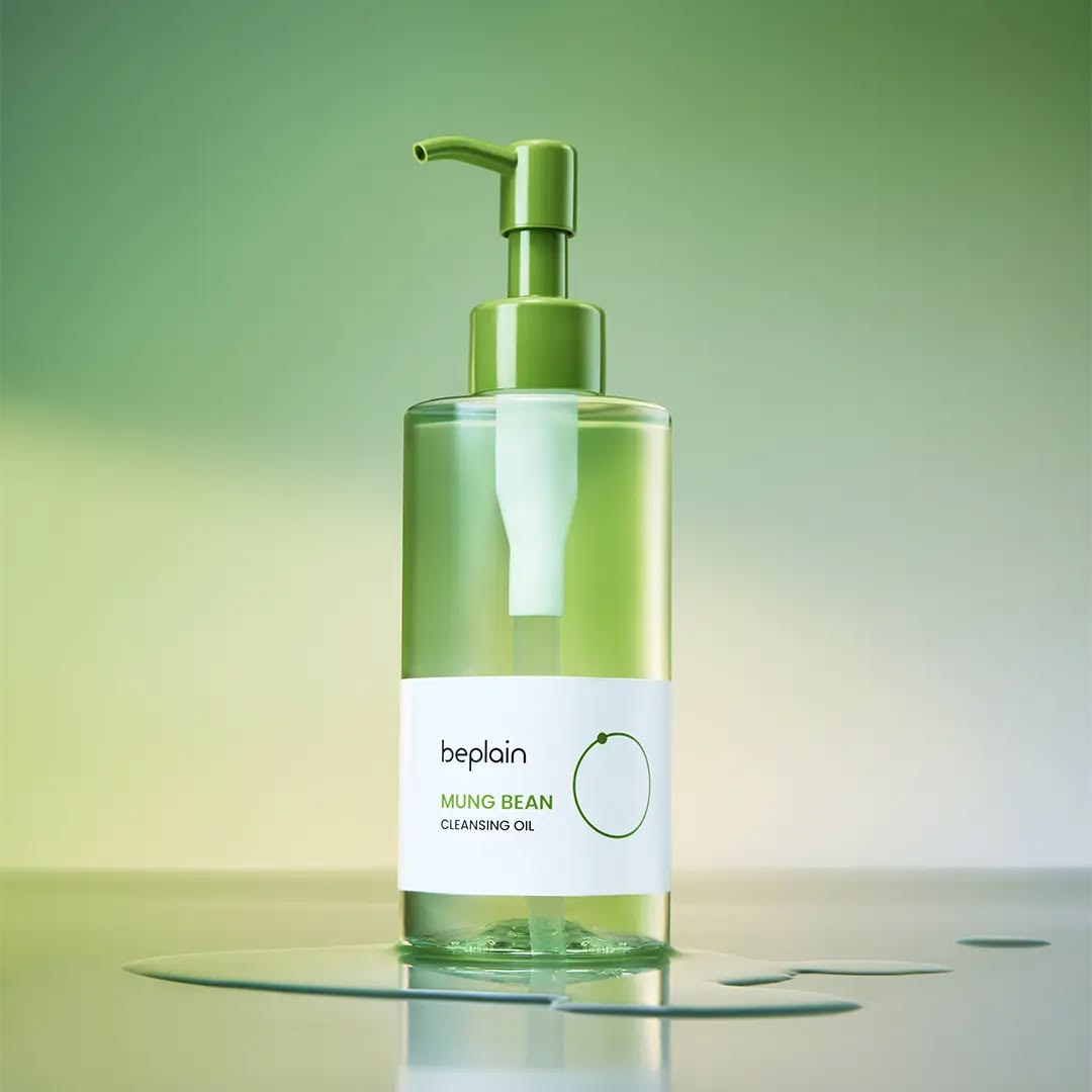 produit-beplain mung bean cleansing oil