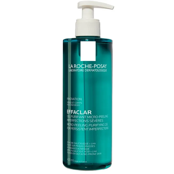 produit-la roche posay effaclar gel purifiant micro-peeling imperfections sévères