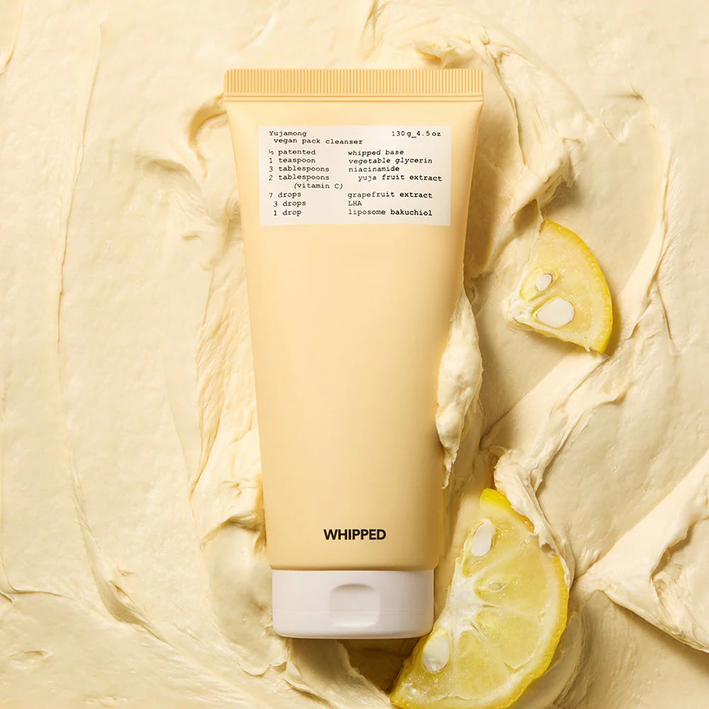 produit-whipped  yuzu grapefruit face mask cleanser + vitamin c 15- fouetté  masque nettoyant visage au pamplemousse et au yuzu + vitamine c 15