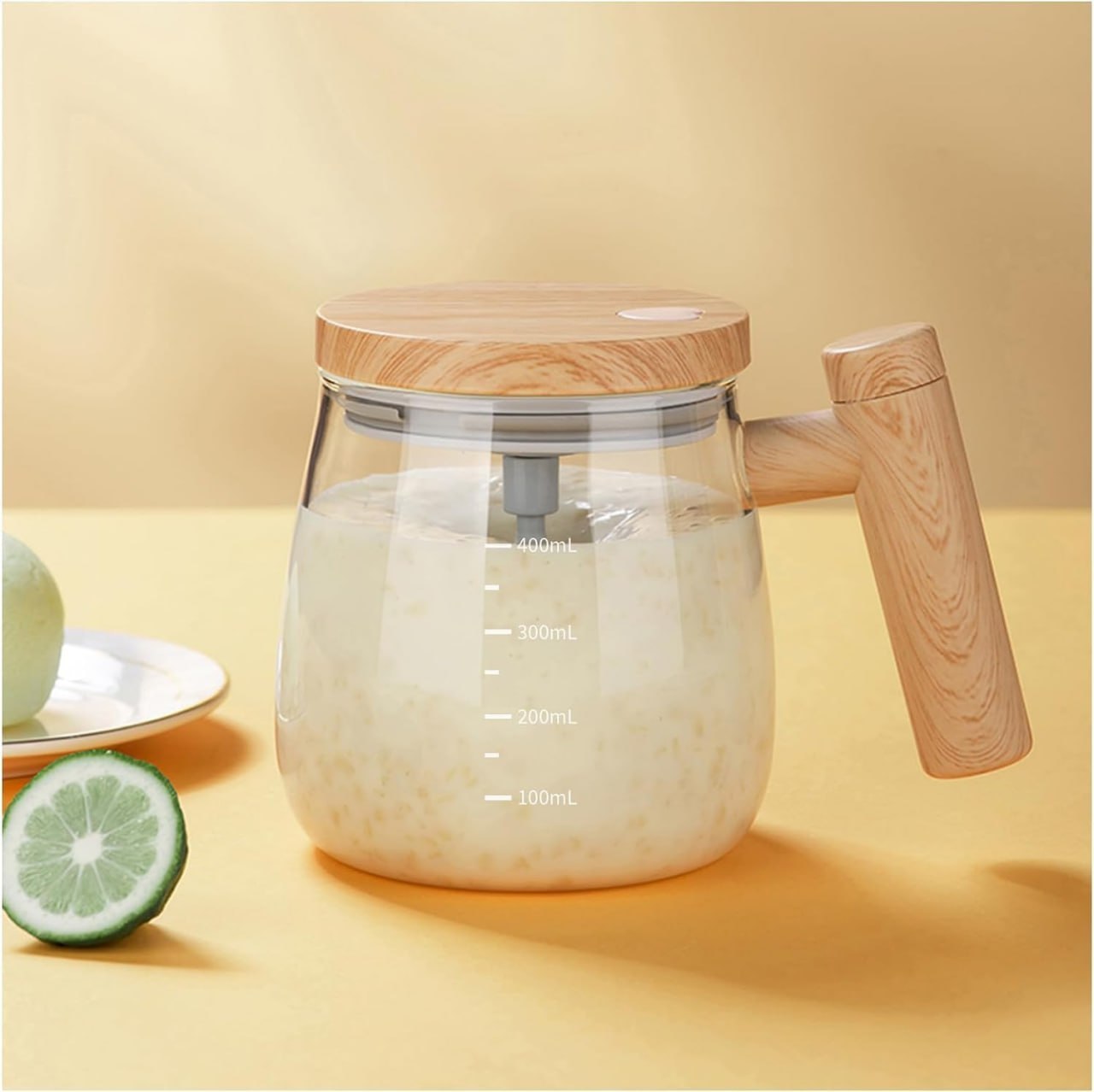 SELF STIERRING COFFEE MUG