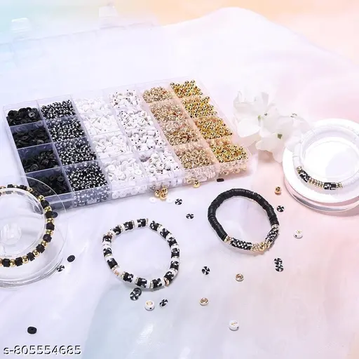 BRACELET MAKING (BLACK, WHITE, SILVER, GOLD)