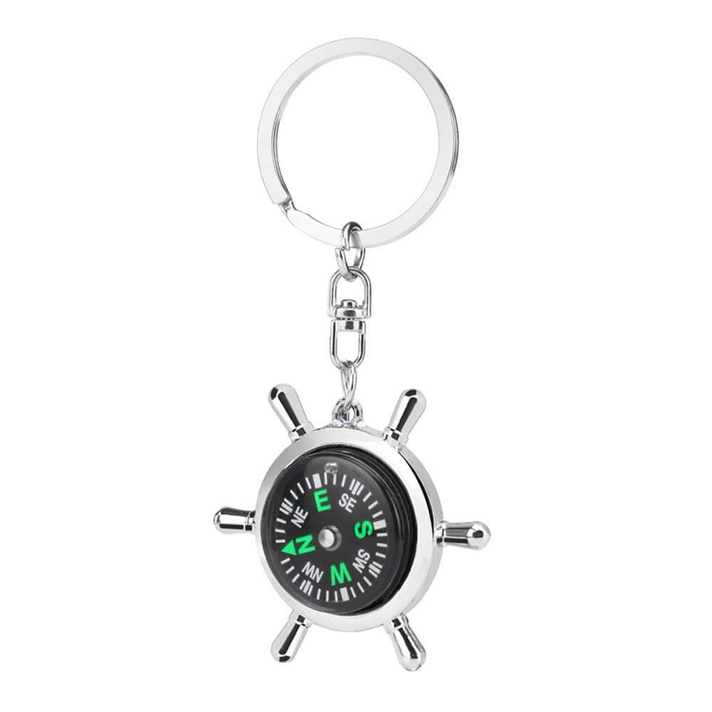 compass keychain