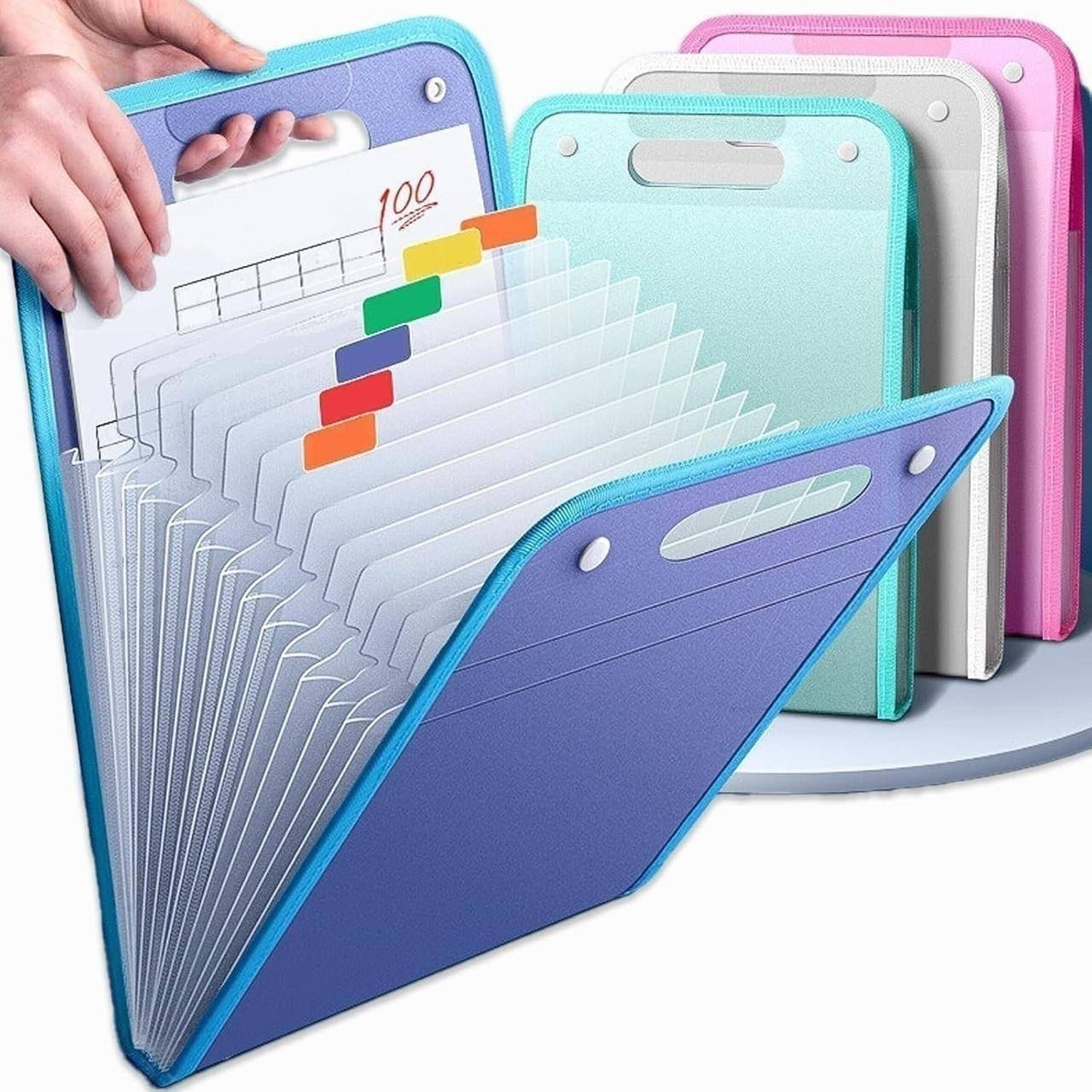 DOCUMENT ORGANISER WITH LABELS