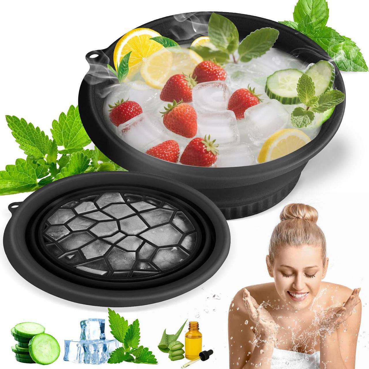 SILICON ICE FACE BOWL