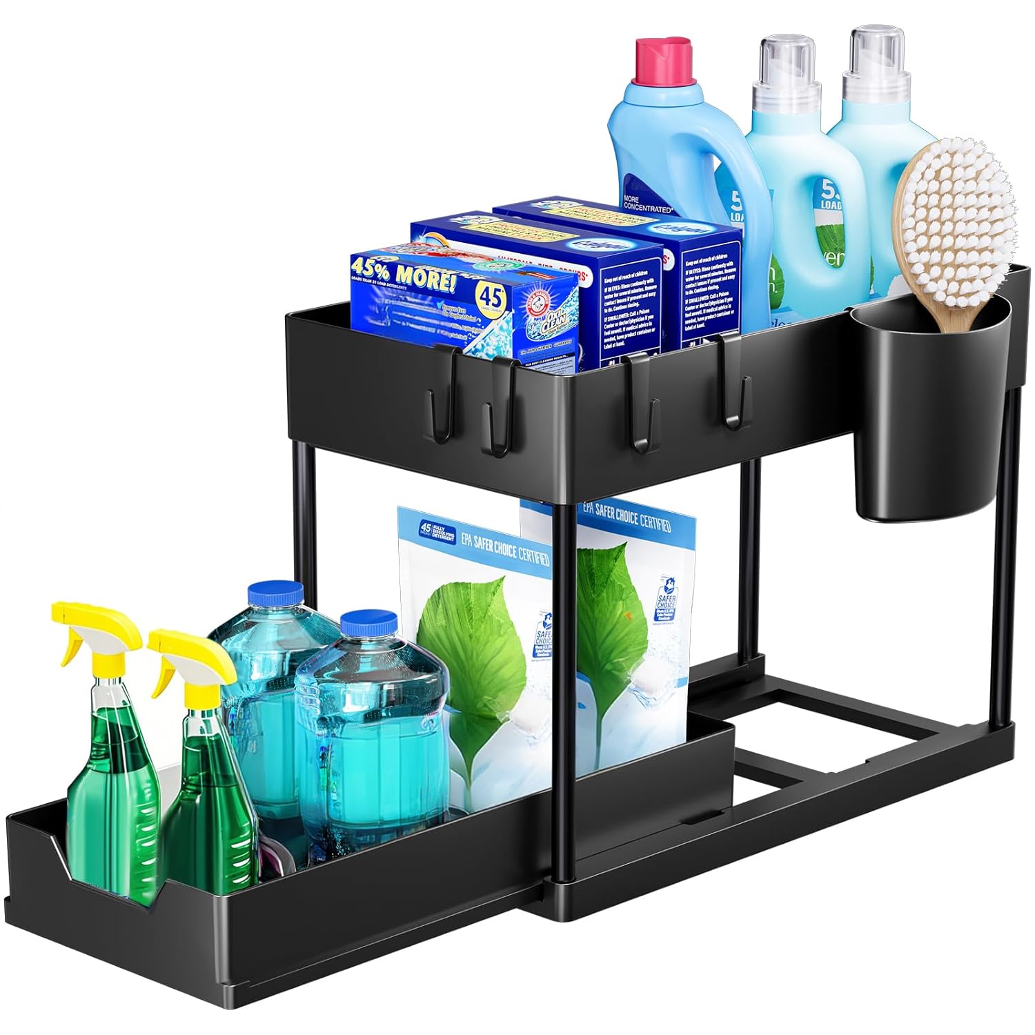 Sliding Storage Rack 2 Tier