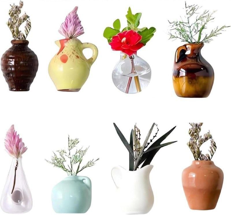 VASE MAGNET 8 PCS