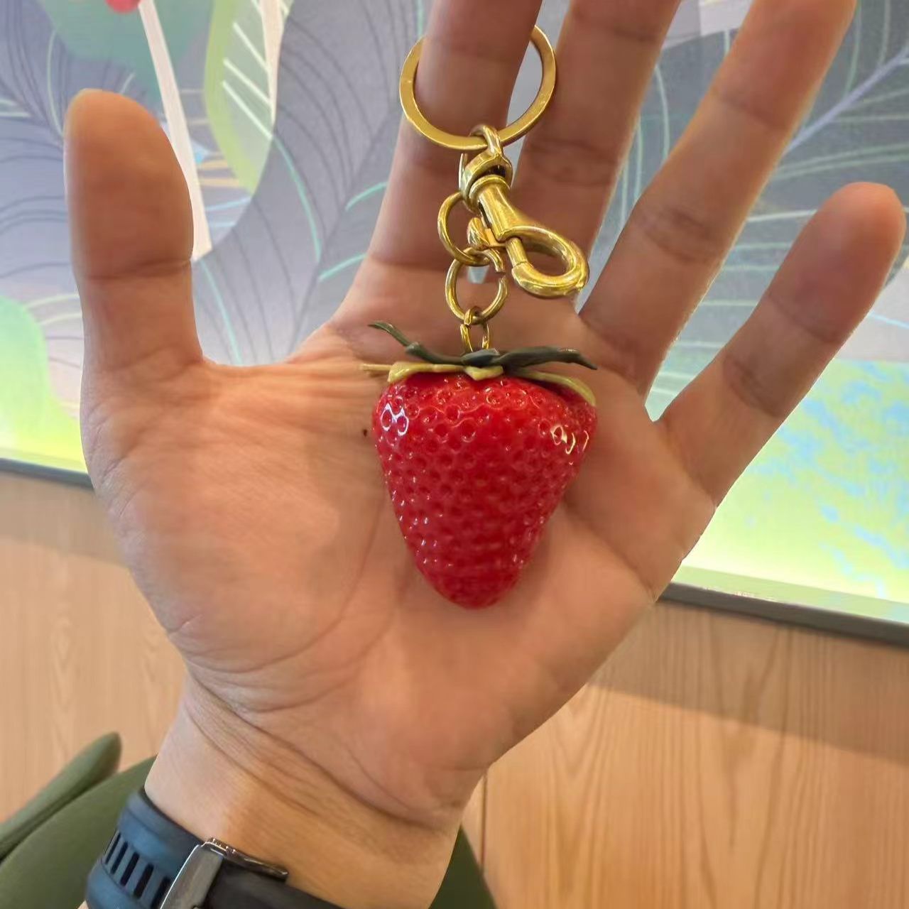 STRAWBERRY KEYCHAIN