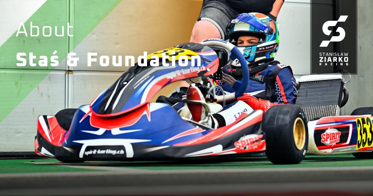 Stazer Racing About Staś & the SZRacing Foundation