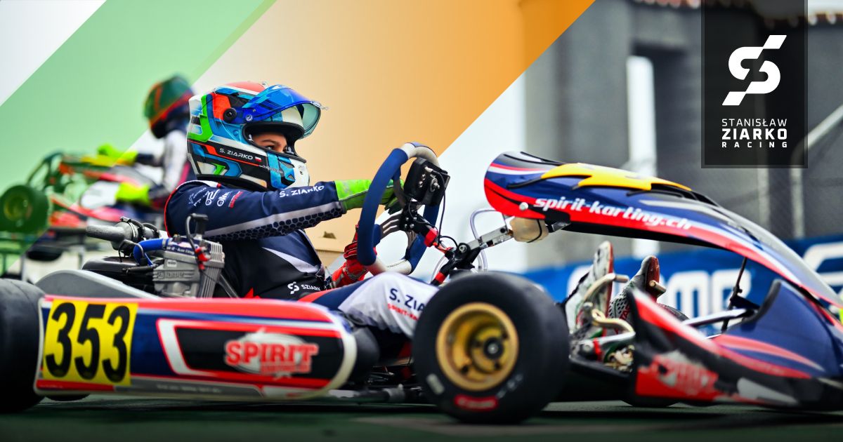 Stazer Racing Staś Ziarko, a Professional Racing Driver