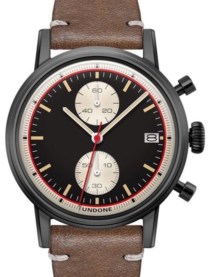 Undone Auta Two-Eye, MechaQuartz Chronograph with 60-Minute Stopwatch #Auta