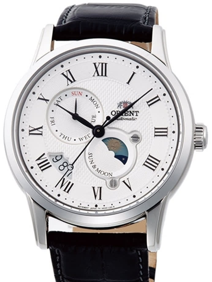 Scratch and Dent - Orient Version 3 Sun and Moon Automatic Watch with Hand Winding #AK00002S 2