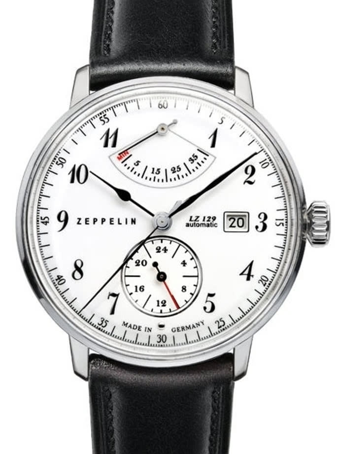 USED Graf Zeppelin LZ129 Hindenburg Automatic Watch with Power Reserve #7060-1