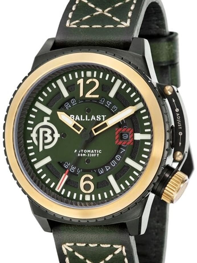 Ballast Trafalgar Automatic Watch with Unique Bezel System #BL-3133-0A