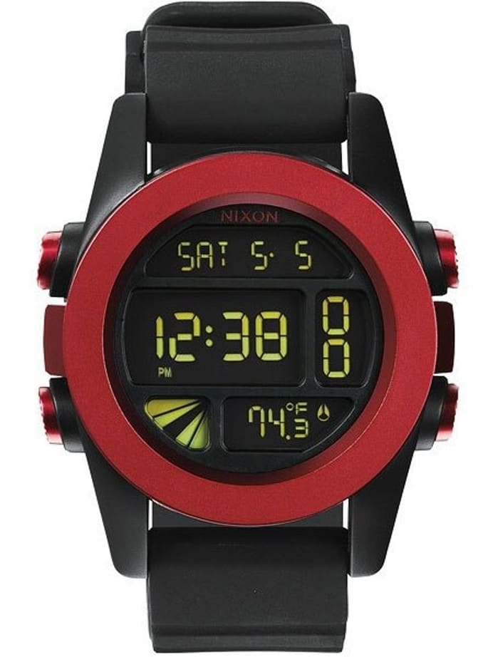 Nixon Unit Watch with Chronograph, Dual Time, Temperature, and Alarm #A197-1307