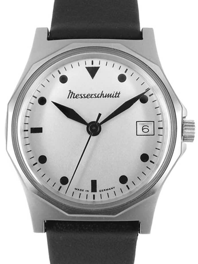 Messerschmitt Quartz Aviator Style Watch with 36mm Stainless Steel Case #ME-99S